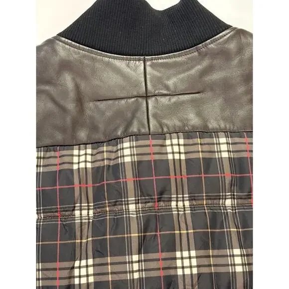Givenchy Plaid Down Quilted Vest Full-Zip Pockets Black/Multicolor Mens Size 52 - Picture 16 of 16